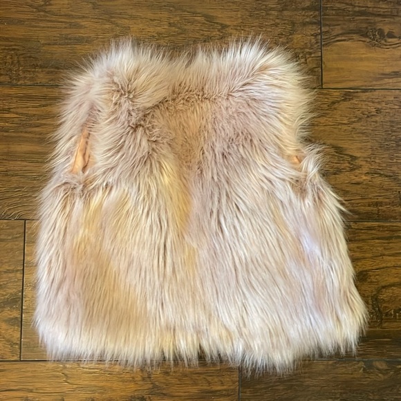 Cherokee Kids Faux Fur Vest SZ 6/6X - Picture 5 of 5